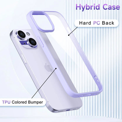 Luxury Soft Transparent Case Iphone 16 15 14 13 12 11 Pro Max Mini Xs Se 7 8 Plus Candy Shockproof
