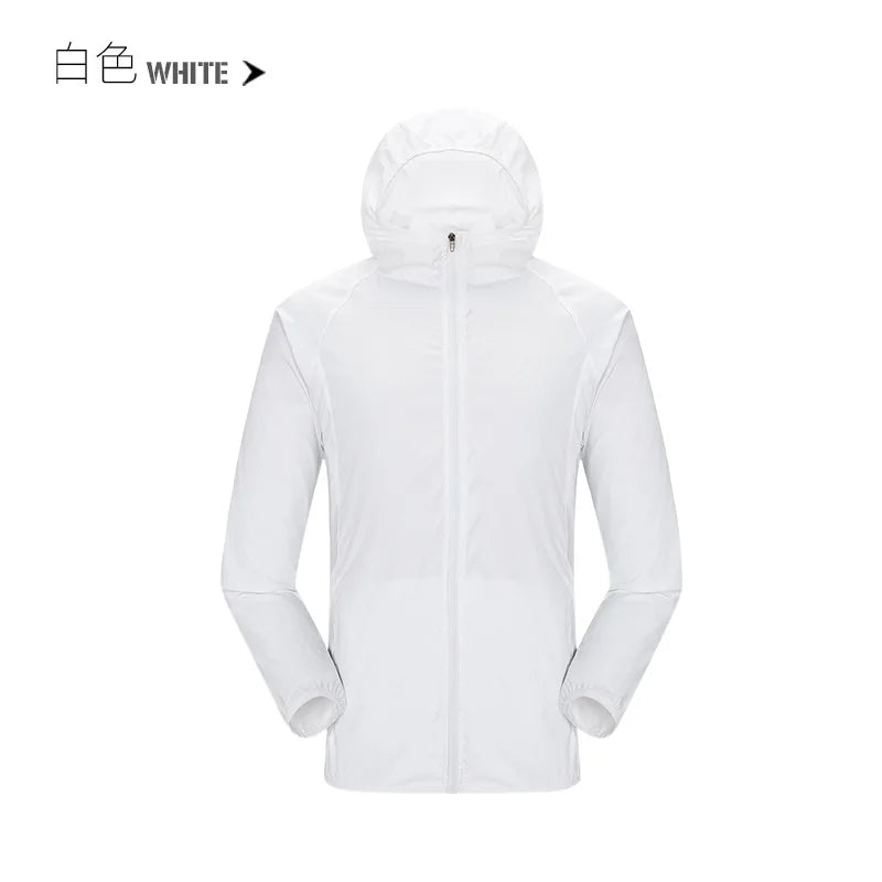 Waterproof Rain Jacket for Men & Women – Quick Dry Outdoor Coat