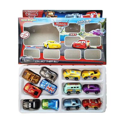 Disney Pixar Cars 3 Pull-Back Die-Cast Cars 12-Piece Set