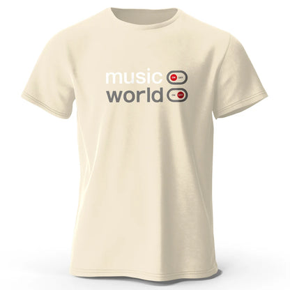 Music World Graphic T Shirt Oversized Cotton Unisex Tee