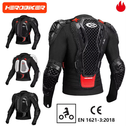 Motorcycle Full Body Armor Jacket – Motocross Protection Gear