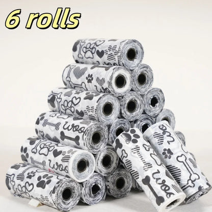 Dog Poop Bags – Thick Leakproof Pet Waste Bags, 3/6/10 Rolls