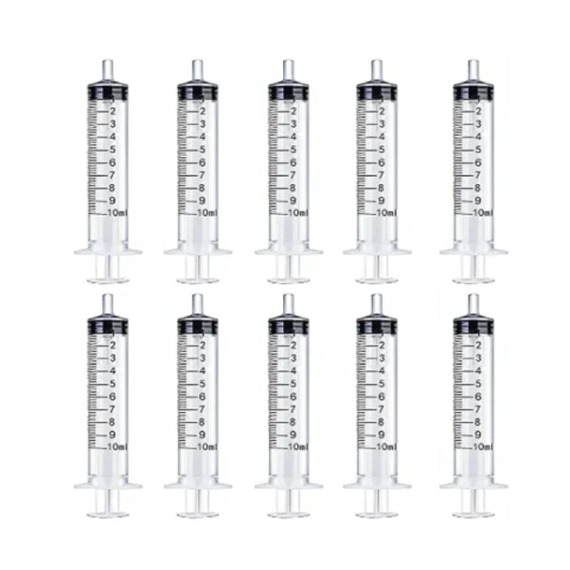 Plastic Measuring Syringes – Reusable 1ml–10ml for Hydroponics & Kitchen