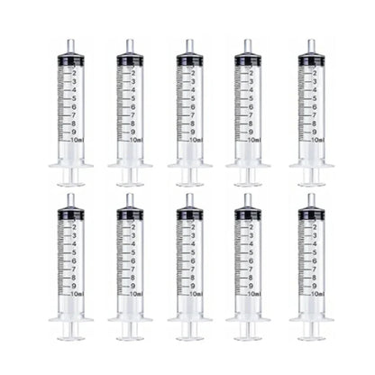 Plastic Measuring Syringes – Reusable 1ml–10ml for Hydroponics & Kitchen