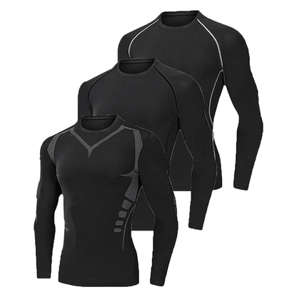 Men's Thermal Compression Set – Long Sleeve Top & Leggings