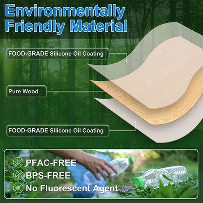 Air Fryer Parchment Paper Liners – Square Perforated