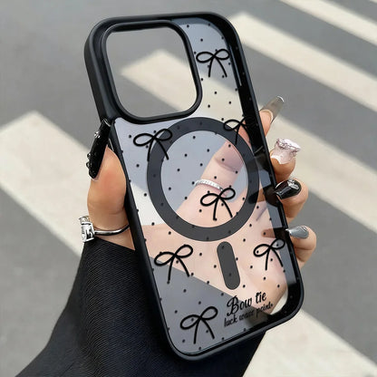 Leopard Print Phone Case Iphone 17 Pro 16 15 13 12 11 14 Max Matte Magsafe Magnetic Wireless Charge