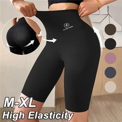 High Waist Biker Shorts for Women – Push Up Gym Cycling Yoga Leggings
