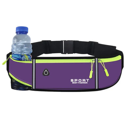Running Waist Bag – Waterproof Sport Fanny Pack for Phone & Water Bottle