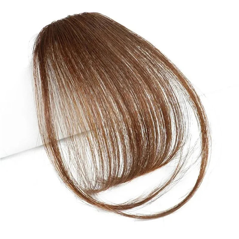 Clip-In Air Bangs Hair Extension – Synthetic Wispy Fringe Hairpiece for Women