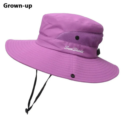 Wide Brim Sun Hat – Foldable Outdoor UV Protection Hat