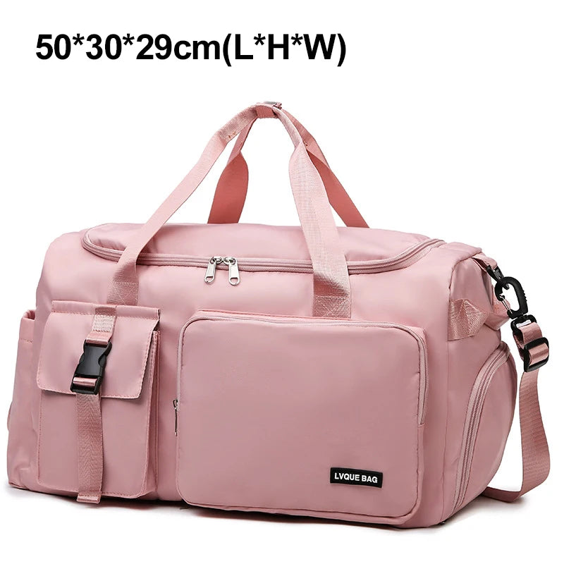 Women's Gym Bag with Wet Dry Separation – Swimming & Travel Duffle