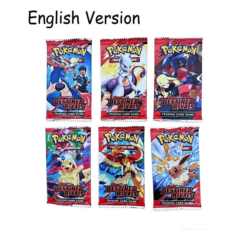 288pcs English Version Pokemon Tcg Scarlet Violet Destined Rivals Classics Booster Box Trade Card 36