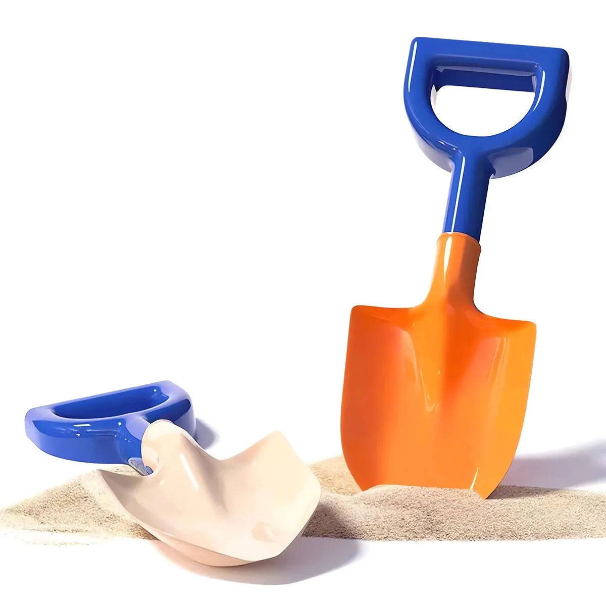 Kids Beach Sand Shovel & Folding Bucket – Outdoor Play Toy