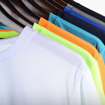 Men's Quick-Dry T-Shirt – Loose Fit Breathable Running & Sports Tee