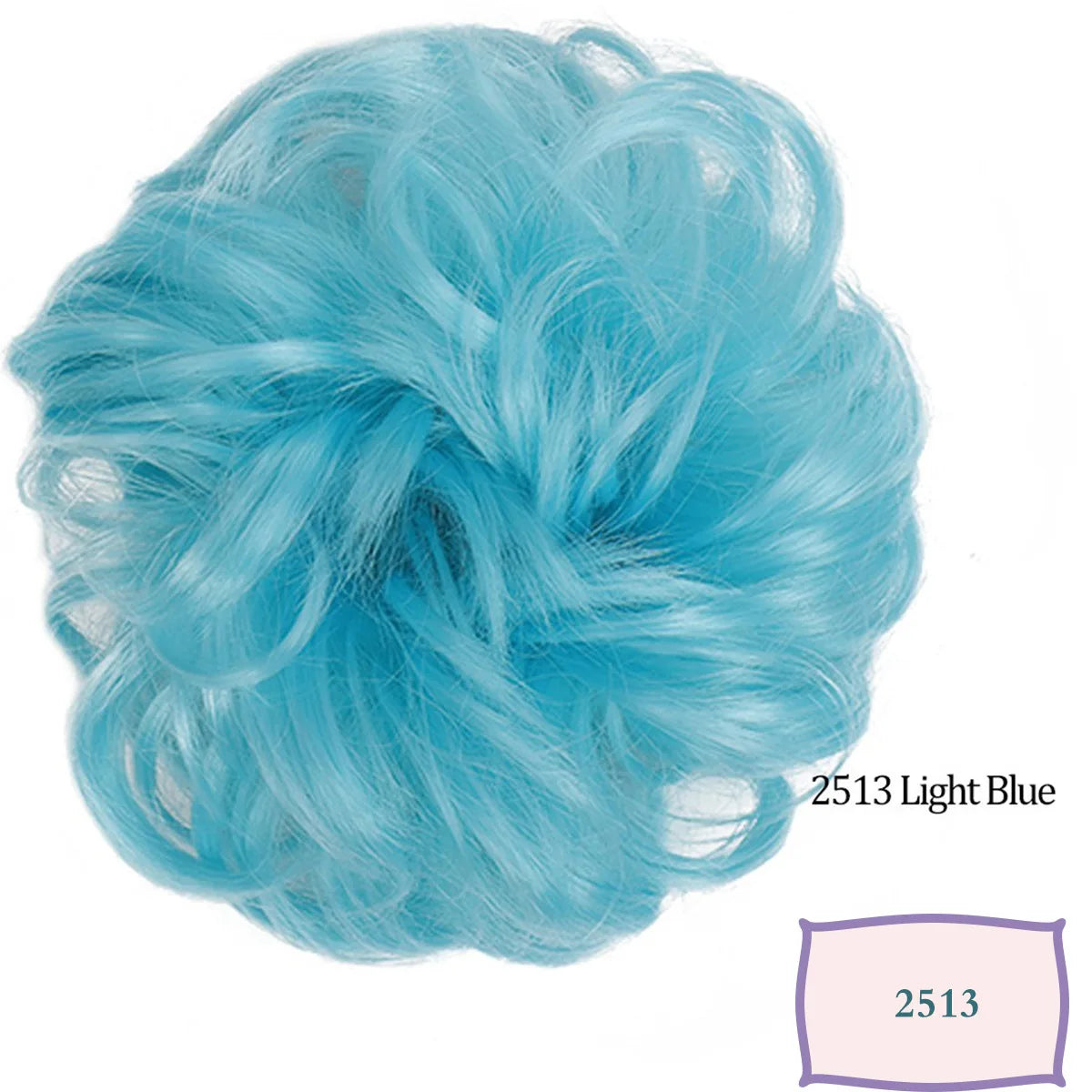 Synthetic Messy Hair Bun Chignon Scrunchies Fake Band Braid Elastic Hairpiece Tail Donut Updo Pieces