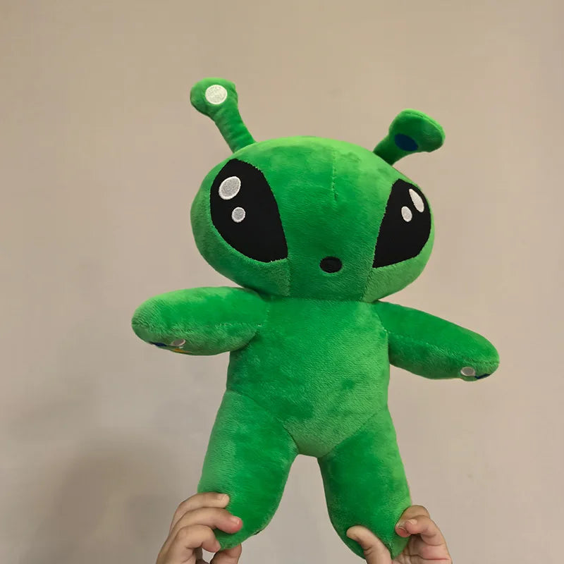 Green Alien Plush Toy – Soft Stuffed Monster Doll for Kids