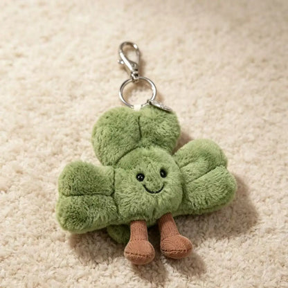 Kawaii Plush Keychain Bag Charm – Cute Food & Animal Mini Plush Toy