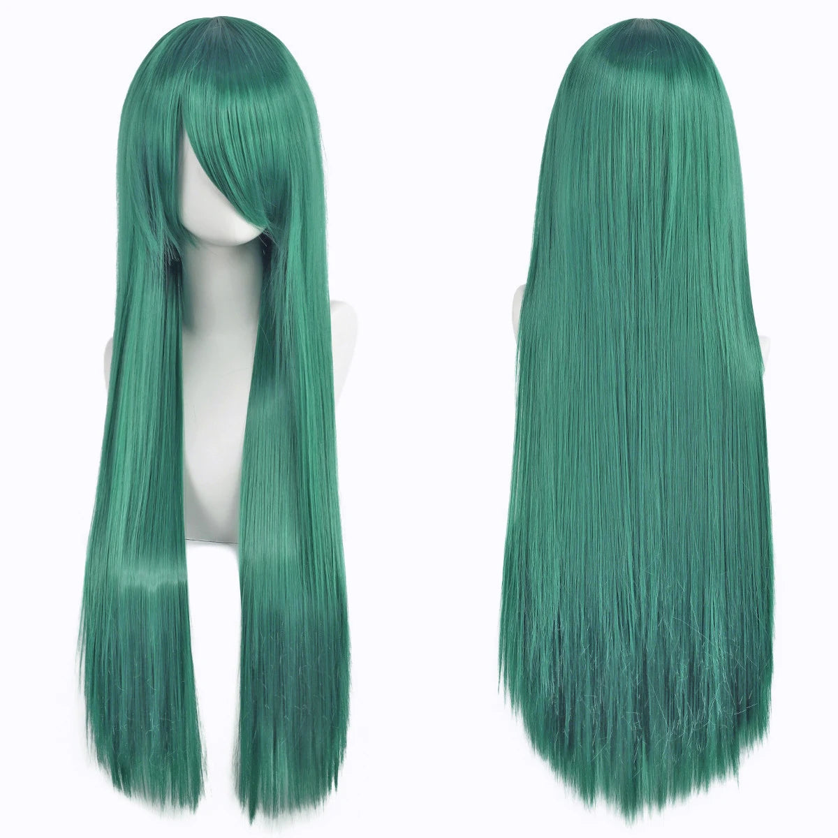 Long Straight Cosplay Wig – 32 Inch Synthetic Lolita Hair, 36 Colors