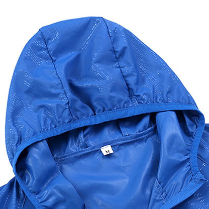 Waterproof Hiking Jacket for Men & Women – Quick Dry Outdoor Hooded Windbreaker