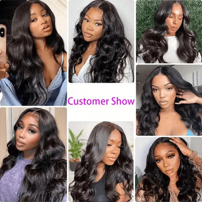40 42 Inches Silky Smooth Natural Black Body Wave Virgin Lace Wig 16 13x6 Wide Hd Front 13x4 Daily