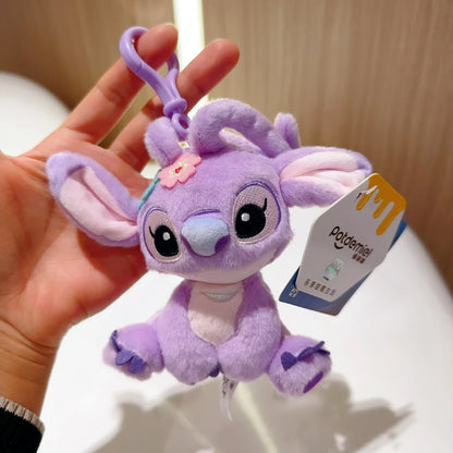 Cartoon Plush Doll Keychain - Cute Stuffed Animal Bag Charm
