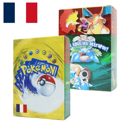 French Version 1996 Year 1st Edition Pok Mon Card Charizard Pikachu Mewtwo Blastoise Collecting Toys