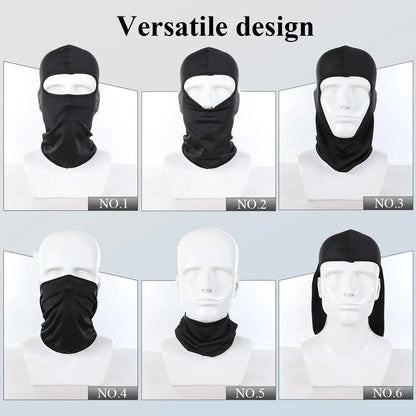 Balaclava Full Face Mask – Quick-Dry Cycling Helmet Liner
