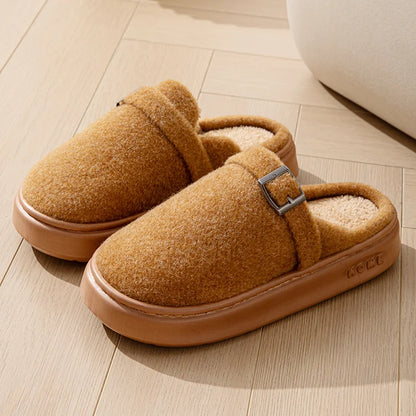 Winter Women S Slippers Home Plush Luxury Designer Woman Shoes Indoor Fluffy Platform Fuzzy Fur