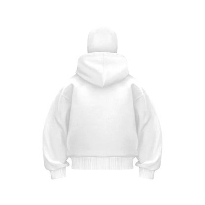 Labrador Graphic Double Layer Hoodie Goth Sweatshirt