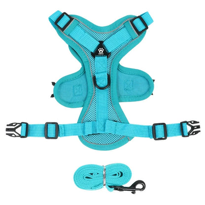 No-Pull Dog Harness & Leash Set – Adjustable Reflective Vest