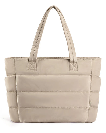 Large Capacity Quilted Tote Bag for Women – Bagsmart