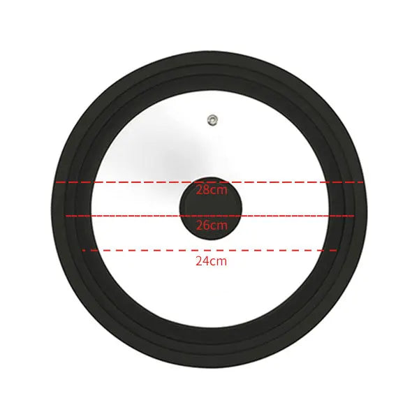 Universal Tempered Glass Lid for Pots & Pans – Multi-Size