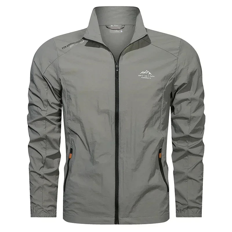 UPF 50+ Men's UV Protection Windbreaker Jacket