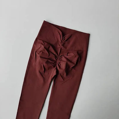 Push Up Yoga Leggings for Women – High Waist Gym Fitness Tights