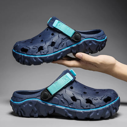Men's Sport Clogs Sandals – Non-Slip Breathable Beach Shoes