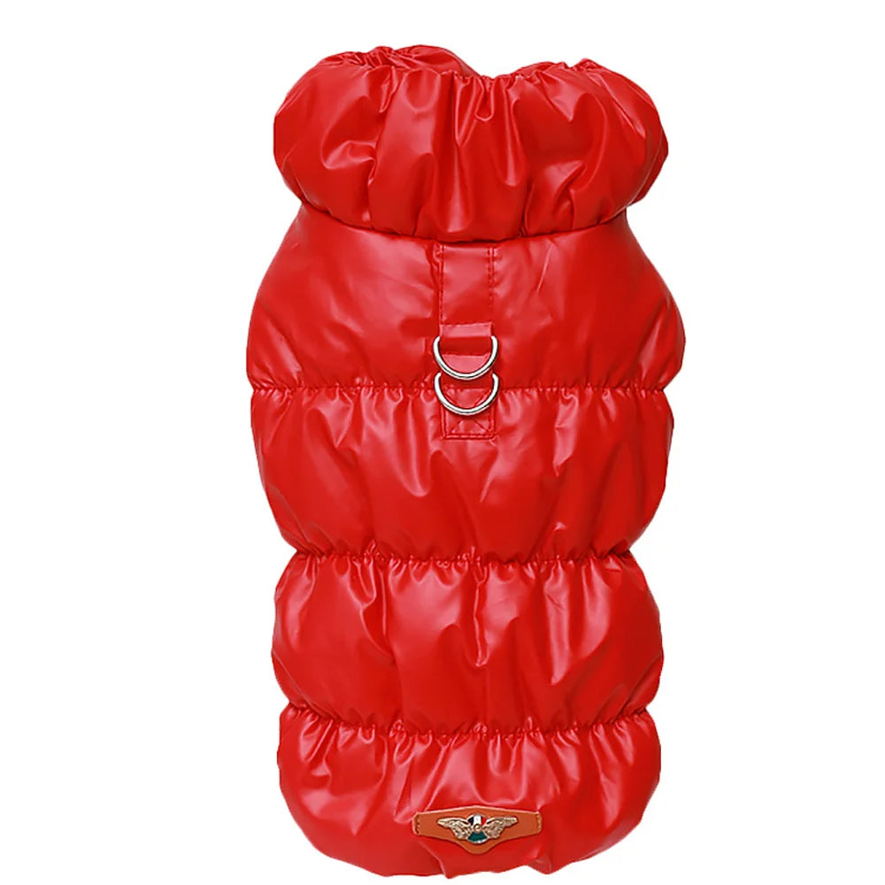 Padded Dog Puffer Coat – Winter Jacket for Small & Medium Dogs
