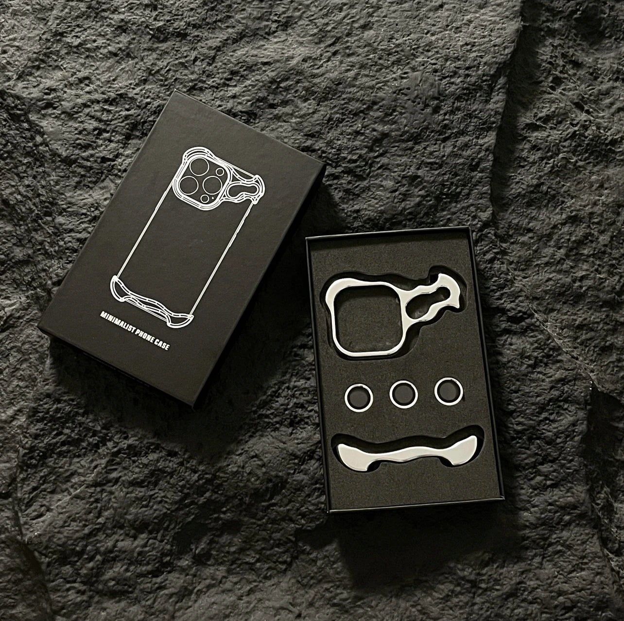 Irregular Metal Bumper Phone Case Iphone Air 13 14 15 16 17 18 Pro Max Plus Lens Film Protect Bare