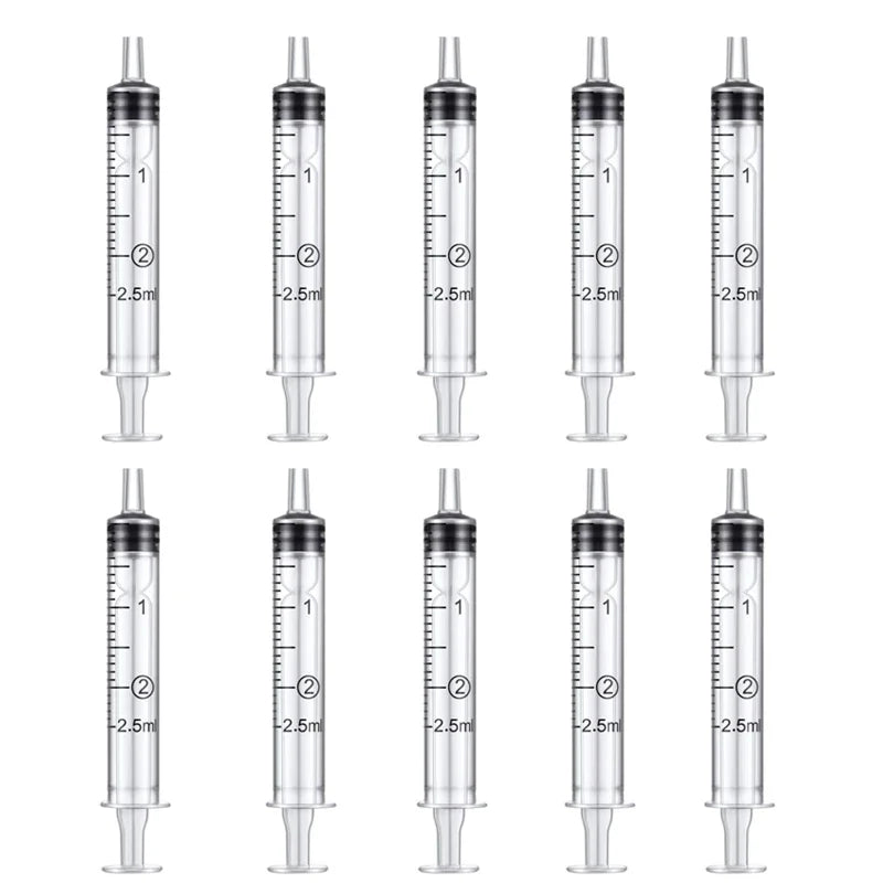 Plastic Measuring Syringes – Reusable 1ml–10ml for Hydroponics & Kitchen