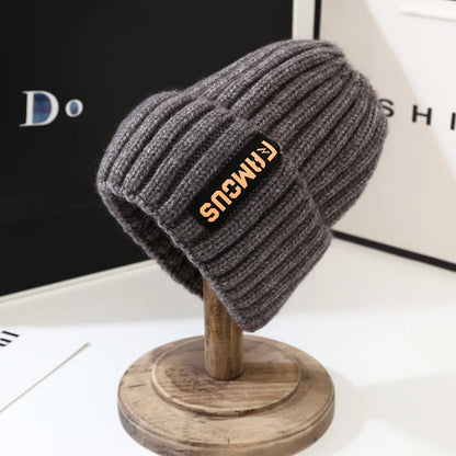 Women's Knit Beanie Hat – Warm Ear-Cover Winter Cap