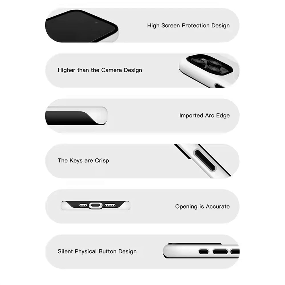 Bull Drink Stylish Design Phone Case Film Shell Iphone 16e 16 15 14 13 12 11 Pro Max Plus Xs