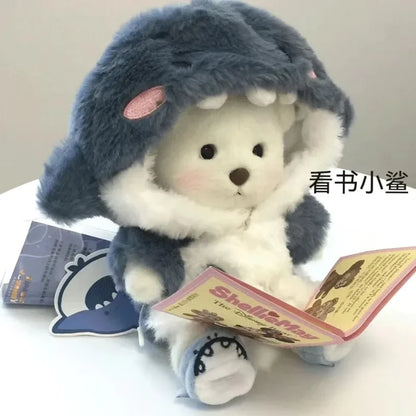 Teddy Bear Plush Toy with Changeable Outfits – Cute Stuffed Animal Doll