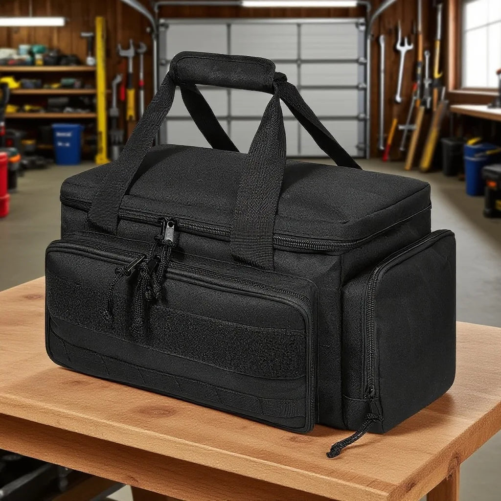 Heavy Duty Tactical Tool Bag – Multipurpose Work Organizer with Non-Slip Base