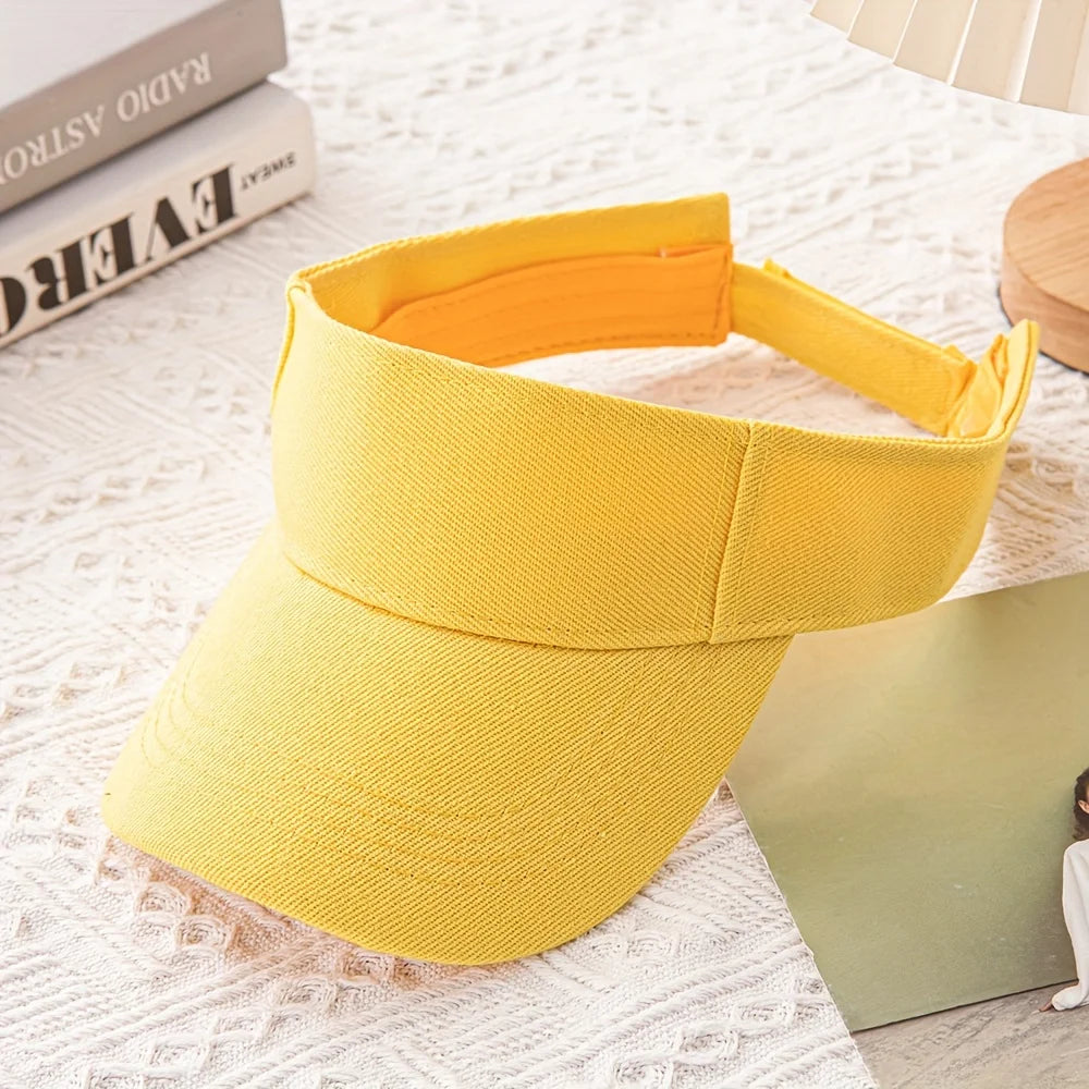 Sun Visor Cap – Adjustable Breathable Sports Hat
