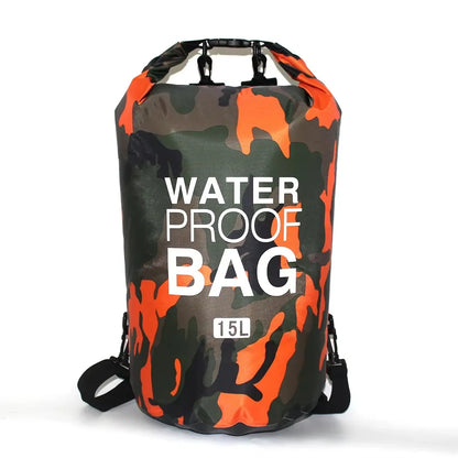 Waterproof Dry Bag – PVC Roll-Top Sack for Kayaking, Rafting & Diving