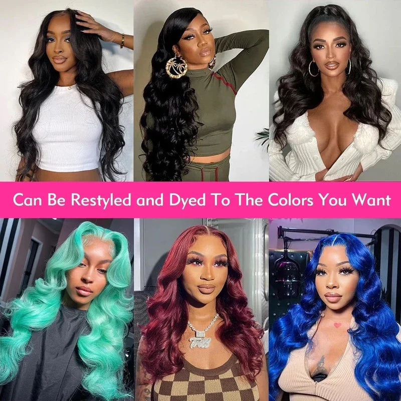 Raw Peruvian Body Wave Lace Front Wig – 250 Density Human Hair