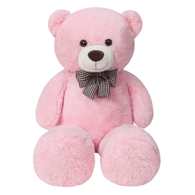 Giant 105cm Soft Teddy Bear Plush Toys White Pink Brown Super Big Hugging Pillow Animal Cushion