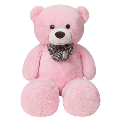 Giant 105cm Soft Teddy Bear Plush Toys White Pink Brown Super Big Hugging Pillow Animal Cushion