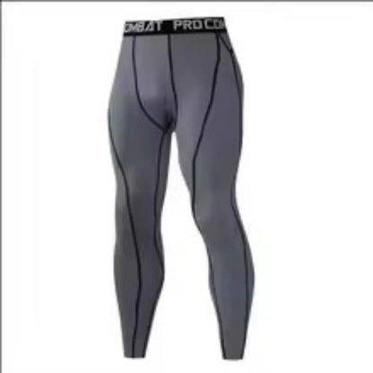 Men's Compression Leggings – Running Workout Tight Pants
