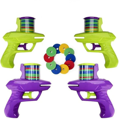 Foam Disc Launcher Toy Gun for Kids – Outdoor Shooting Game